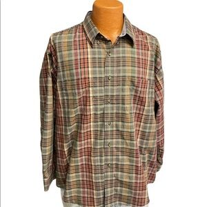 Van Heusen Casual Button Down Shirt in Classic Blue